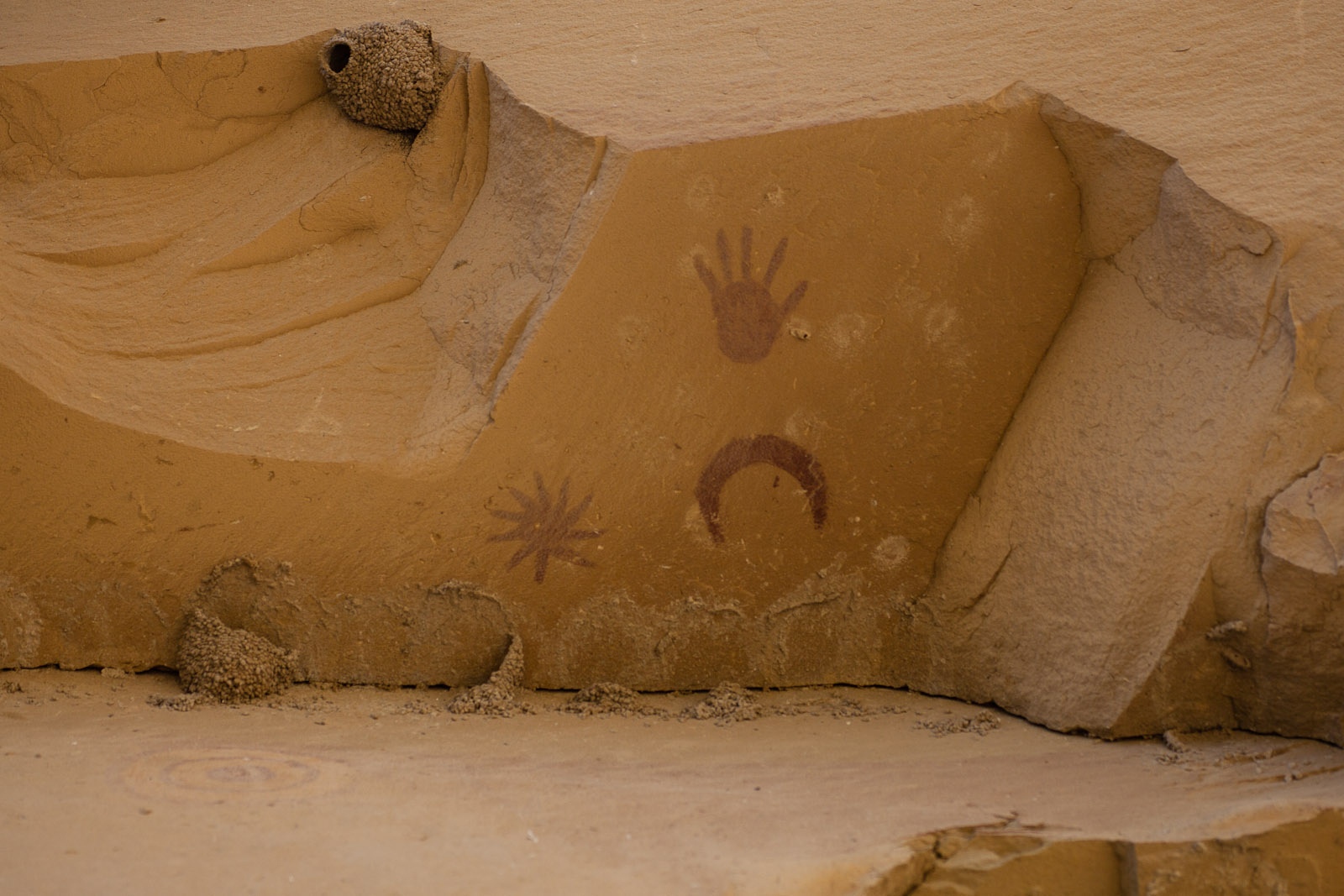 Supernova Pictograph found in Chaco Canyon