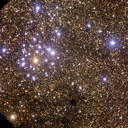 Open cluster NGC 6520